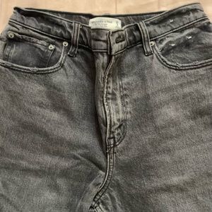 Abercrombie ultra high waisted jeans